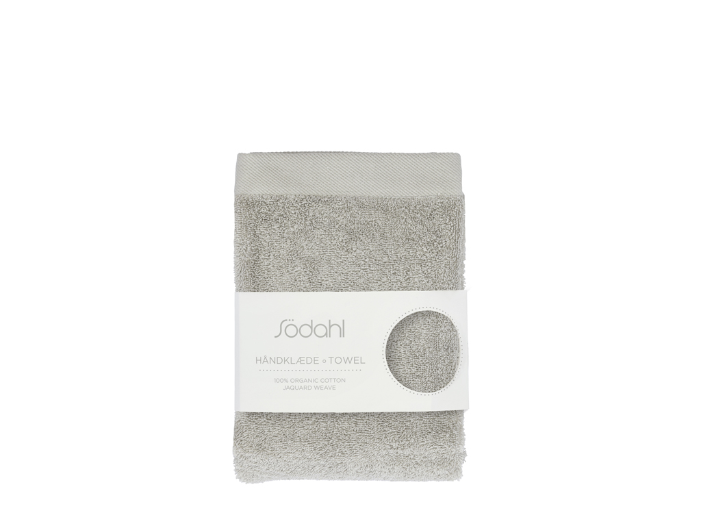 Södahl organic Comfort Handduk 50 x 100 cm Light Grey - 3