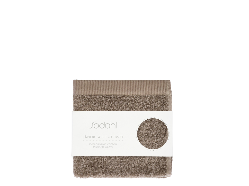 Södahl organic Comfort Handduk 40 x 60 cm Taupe - 3