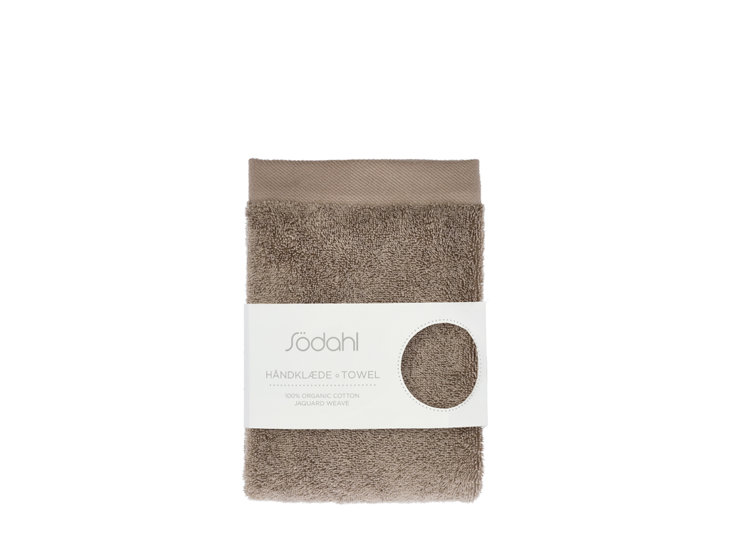 Södahl organic Comfort Handduk 50 x 100 cm Taupe - 3