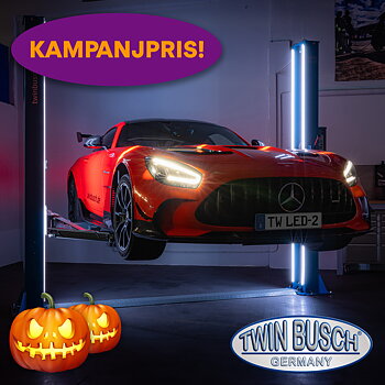 KAMPANJ! Tvåpelarlyft 4,2 t Basic Line Automatisk PREMIUM KIT