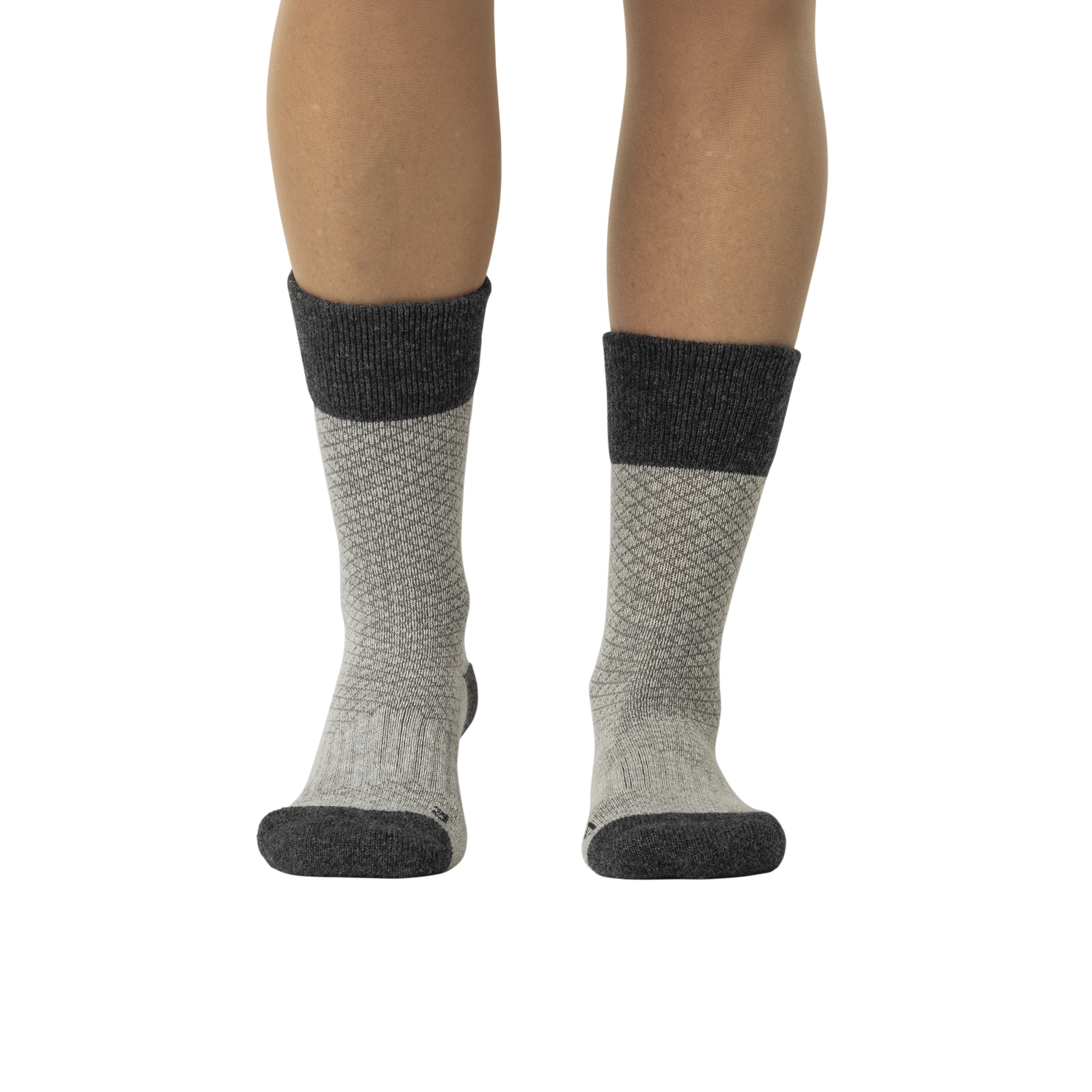 Funq Wear WIDE+ HIKING Ullsokker Galactic Grey