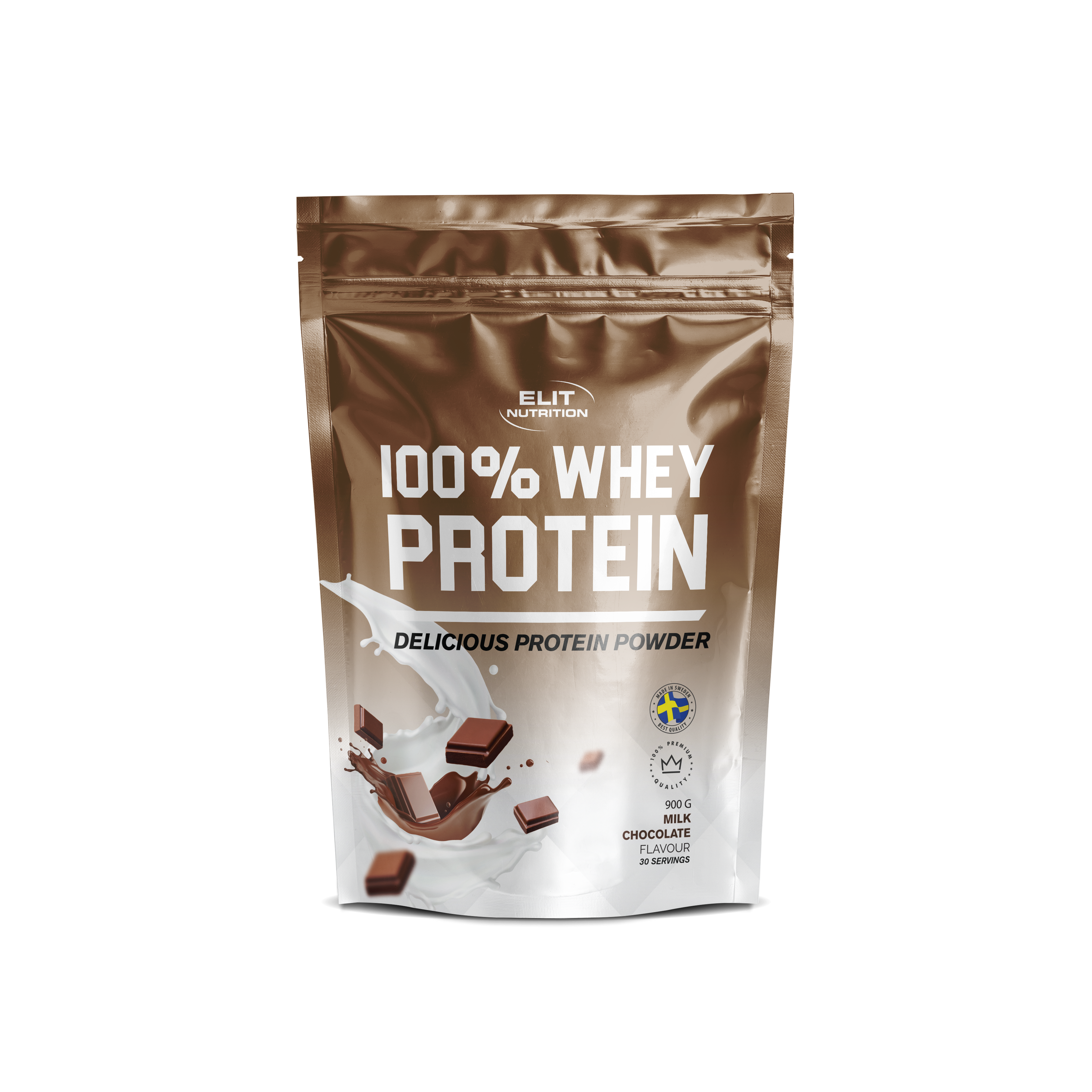 100% Whey - Milk Chocolate, 900g
