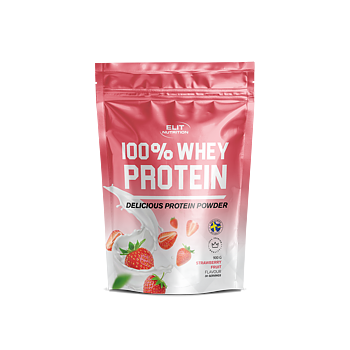 100% Whey - Strawberry Fruit, 900g