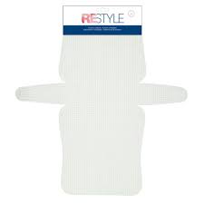 Restyle Plastcanvas liten clutch/ aftonväska 