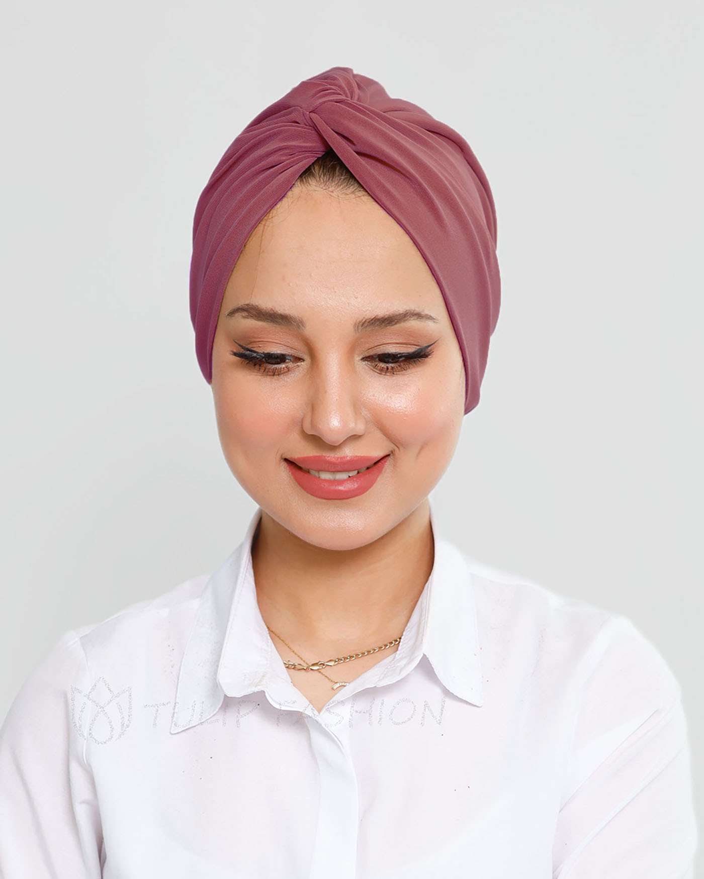 Turban - Olivine - Pink - 2
