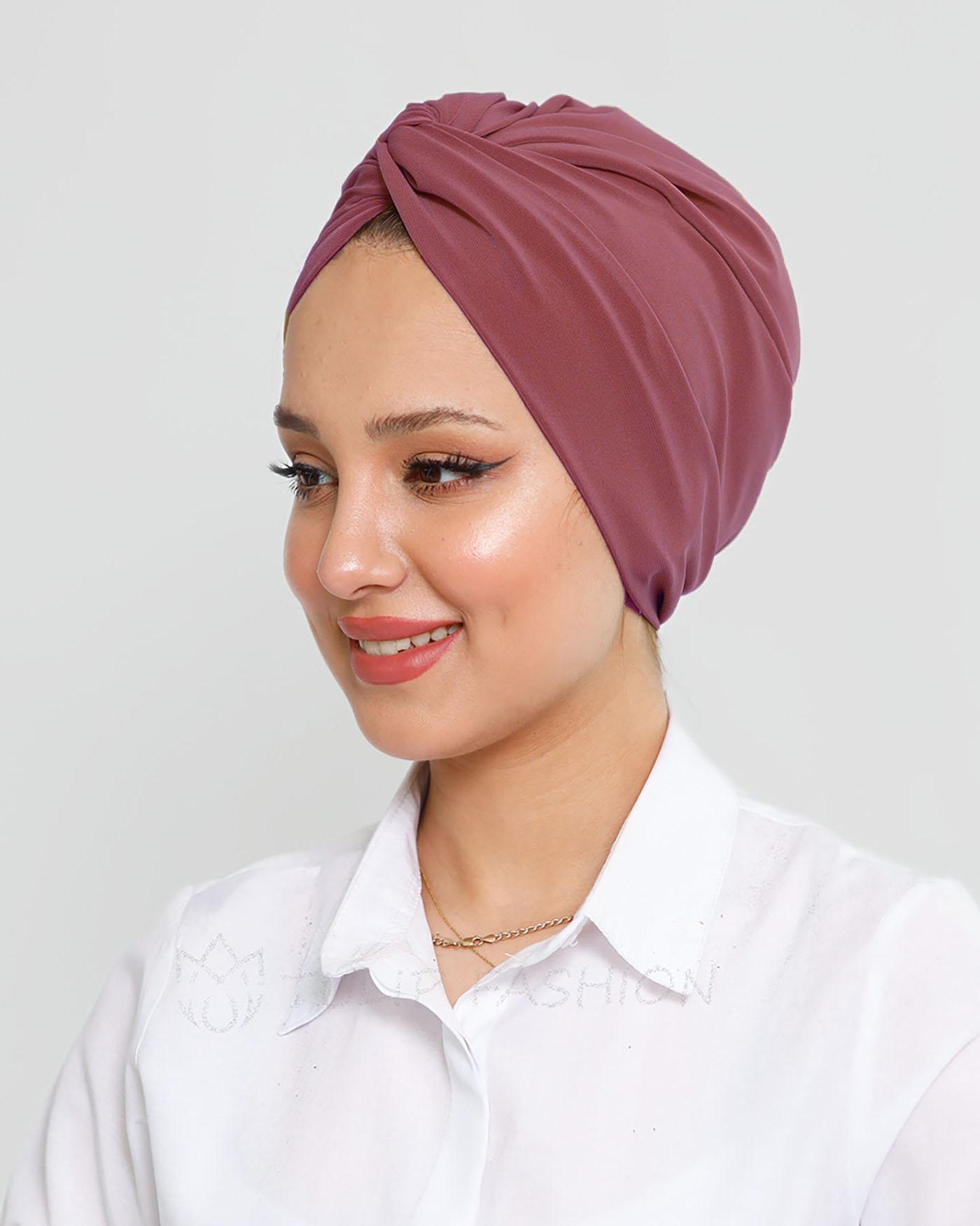 Turban - Olivine - Pink