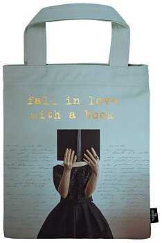 Libri_x : Classics Fall in Love with a Book Pocketväska/tygväska i pocketformat - istället för en handväska! 
