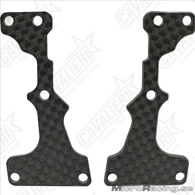 RC CARBON CAVALIERI - Kyosho MP11 Arm Insert Kit´s - Front over / 2.5