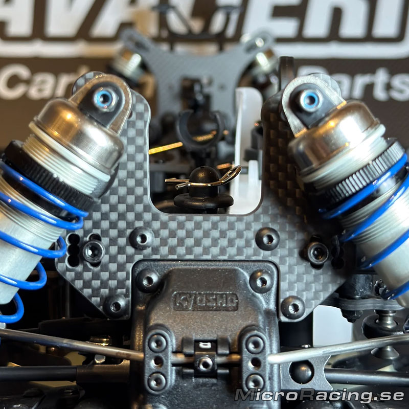 RC CARBON CAVALIERI - Kyosho MP11 Front Shock Tower Original - 4