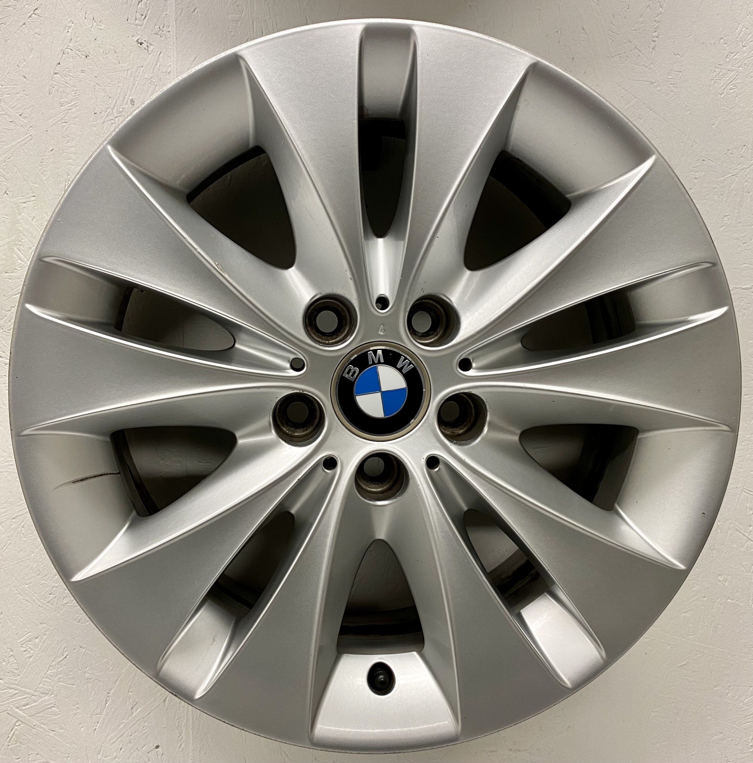 BEGAGNAT | 4 st | 17" BMW Styling 116 E60 E61 6758775 ALUFÄLGAR | 5x120 7.5x17 ET20 72.6 - 3