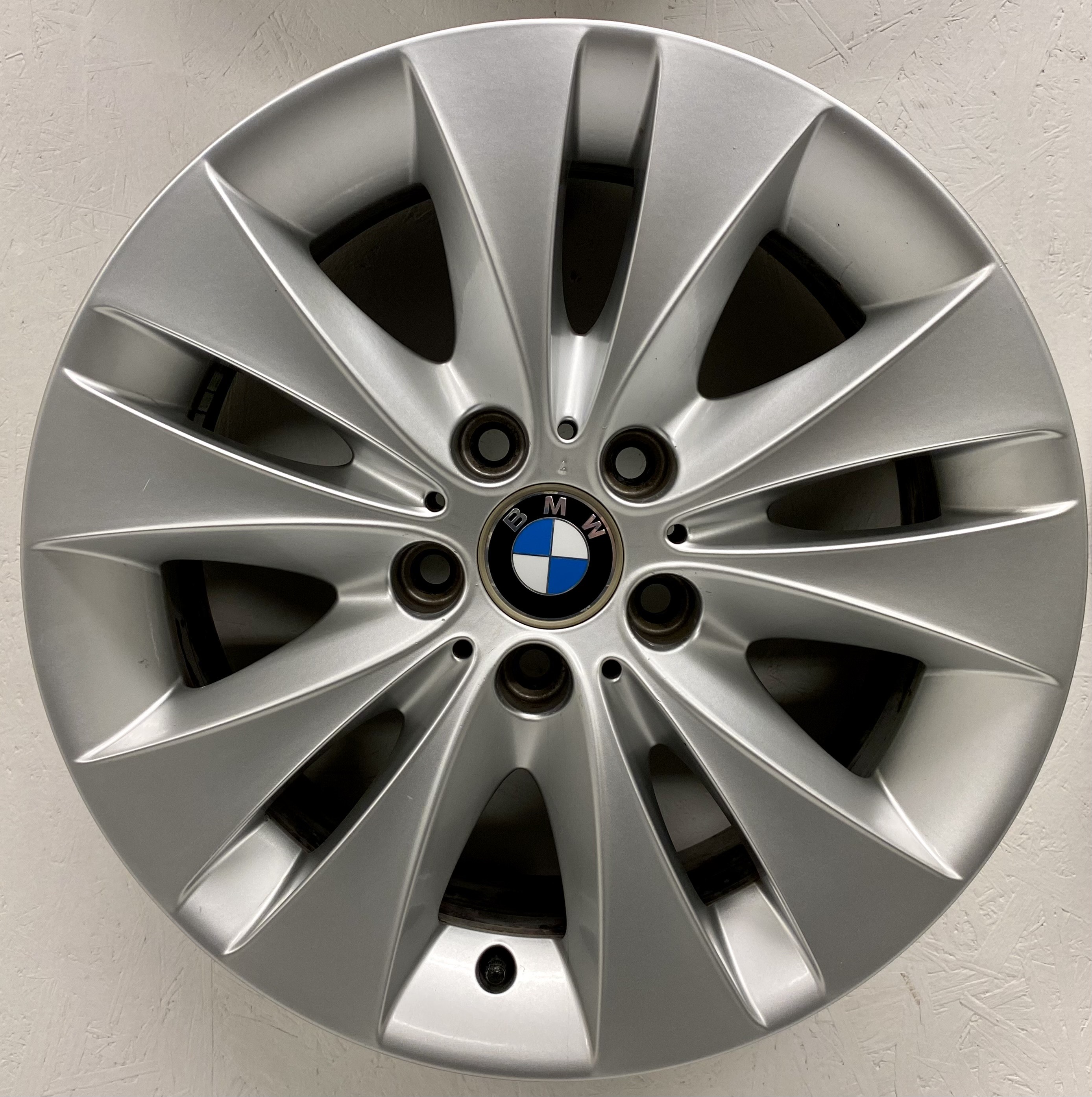 BEGAGNAT | 4 st | 17" BMW Styling 116 E60 E61 6758775 ALUFÄLGAR | 5x120 7.5x17 ET20 72.6 - 5