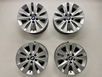 BEGAGNAT | 4 st | 17" BMW Styling 116 E60 E61 6758775 ALUFÄLGAR | 5x120 7.5x17 ET20 72.6
