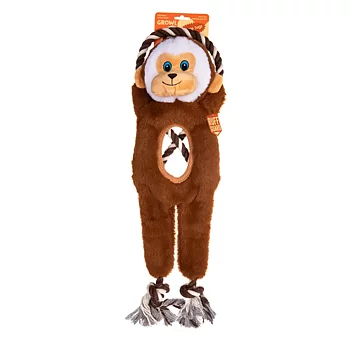 Growl Jungle Tugz Apa Brun - Hundleksak