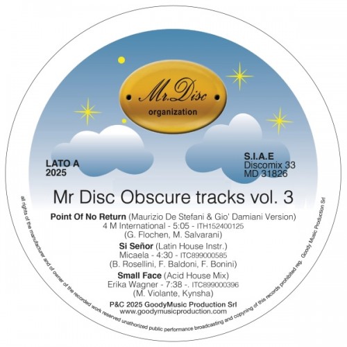 Mr. Disc Obscure Tracks Vol. 3 