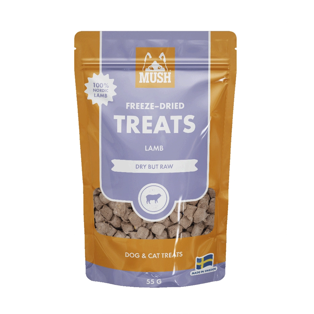 MUSH freeze-dried dog treats