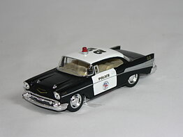 Chevrolet Bel Air Police 1957   1:40  Kinasmart