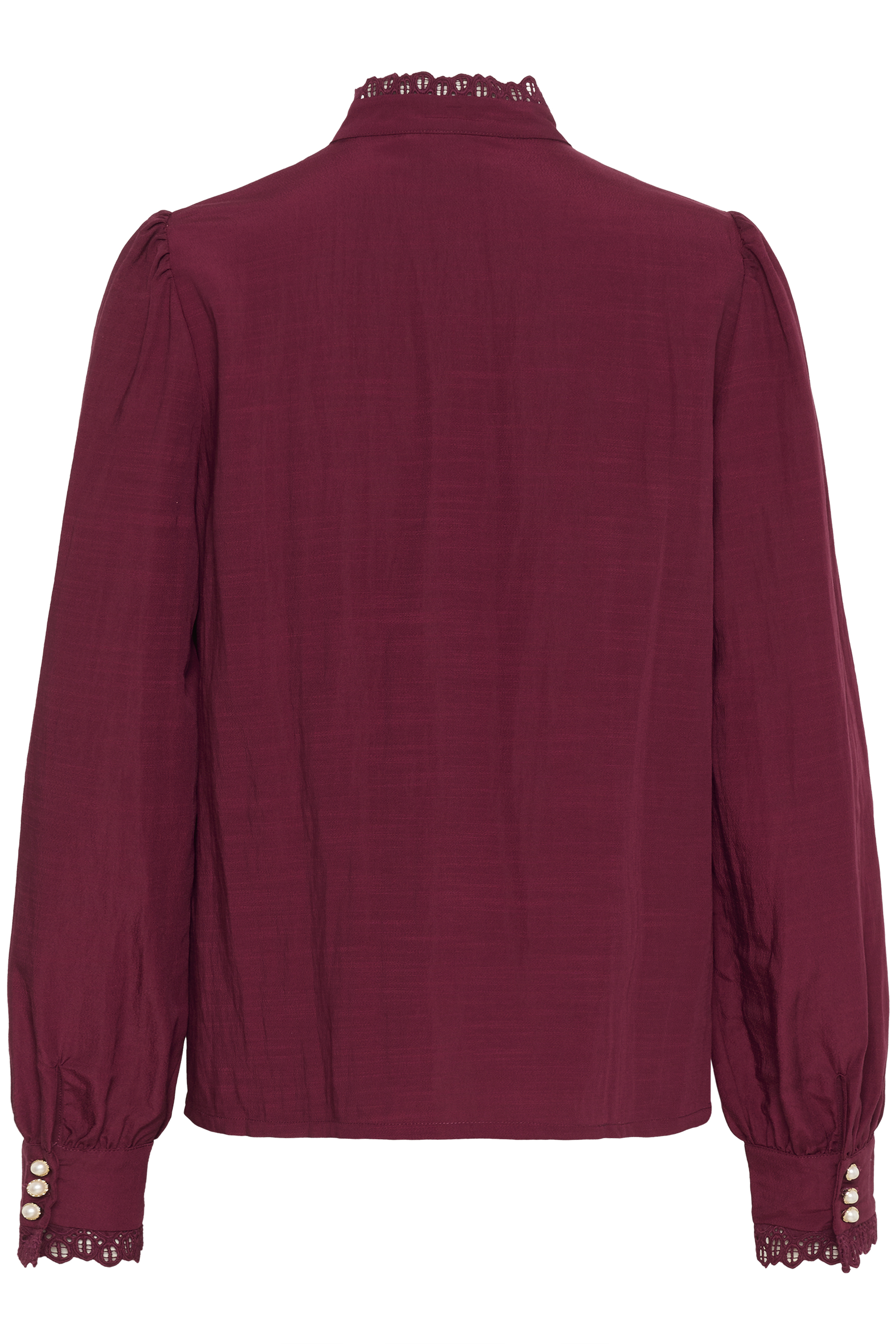 Cream Pia Shirt Zinfandel - 4