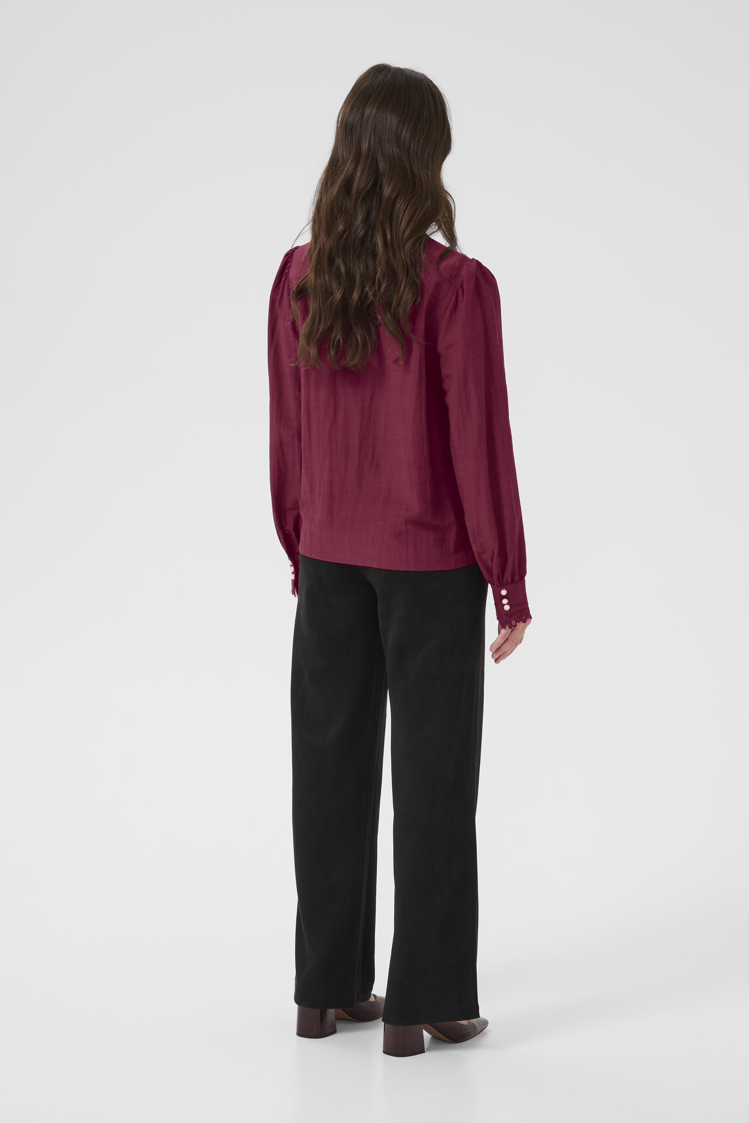 Cream Pia Shirt Zinfandel - 3