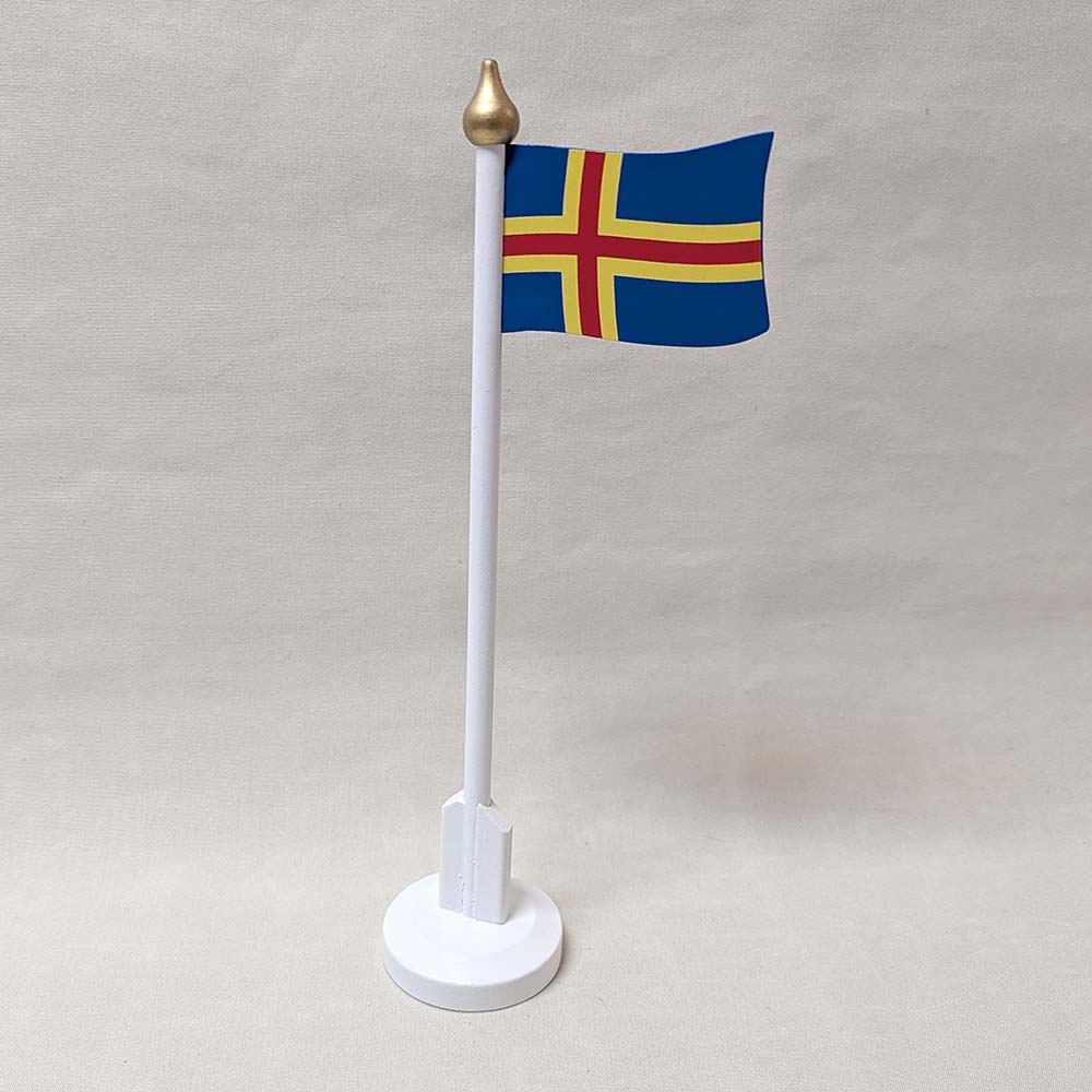 Bordsflaggstång Trä Nationer 33 cm - 8