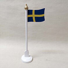 Table flagpole Wood Sweden