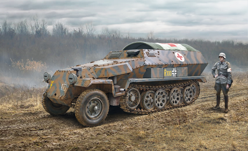 1/72 Sd.Kfz. 251/8 AMBULANCE