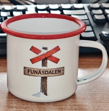 Enamel mug - Leather cross - 5