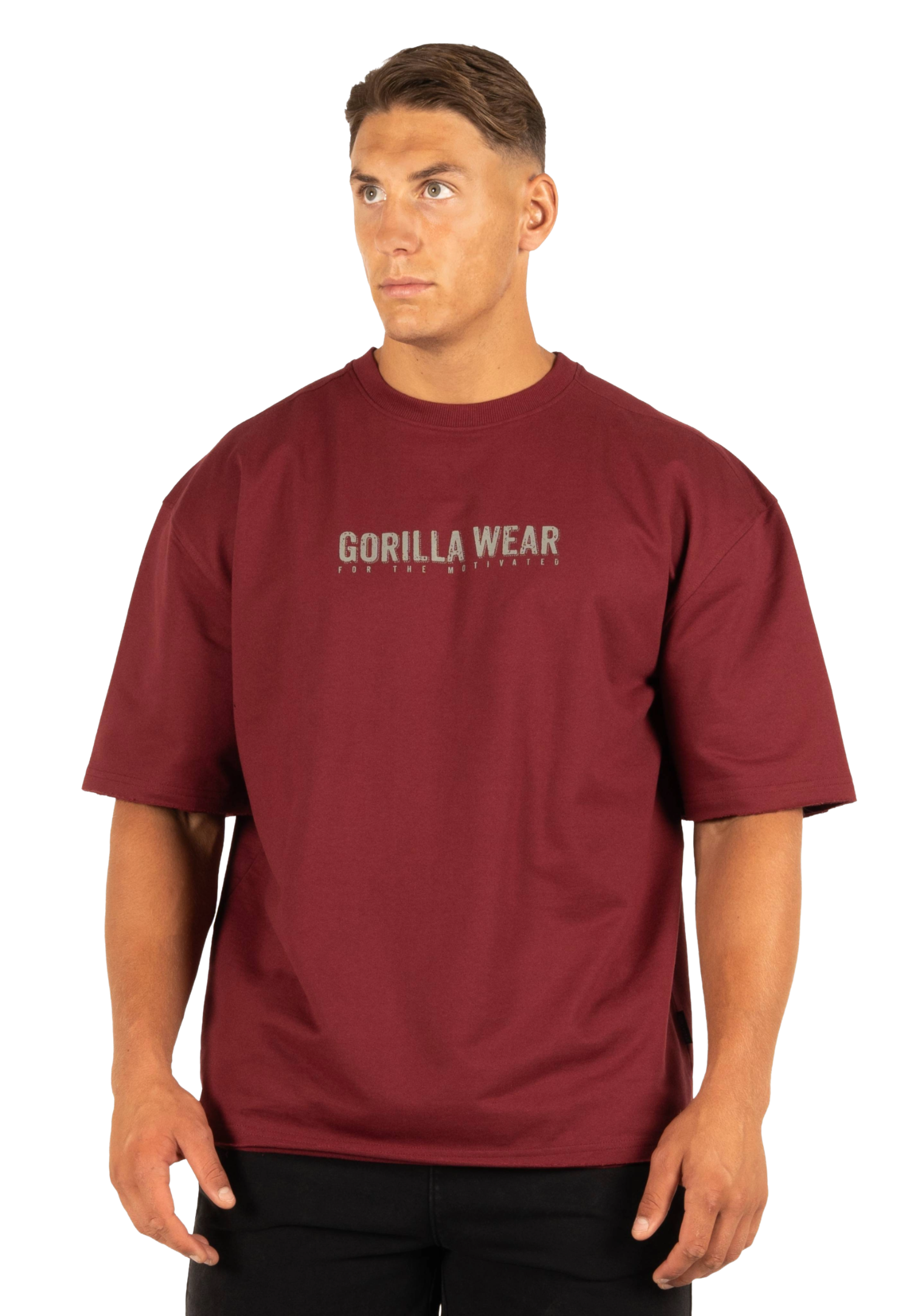 Callaway Oversized T-Shirt, burgundy