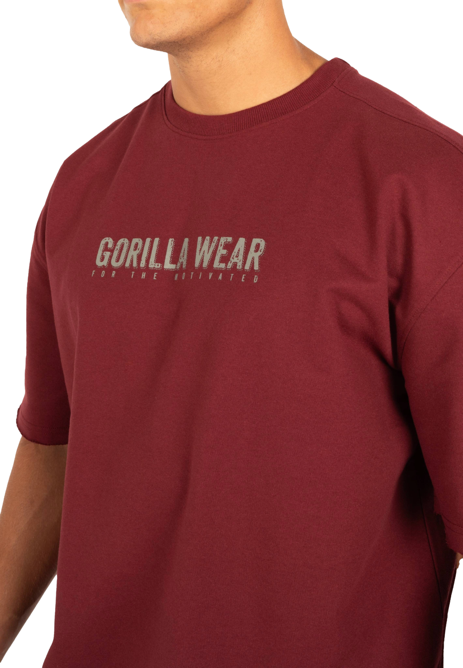 Callaway Oversized T-Shirt, burgundy - 5