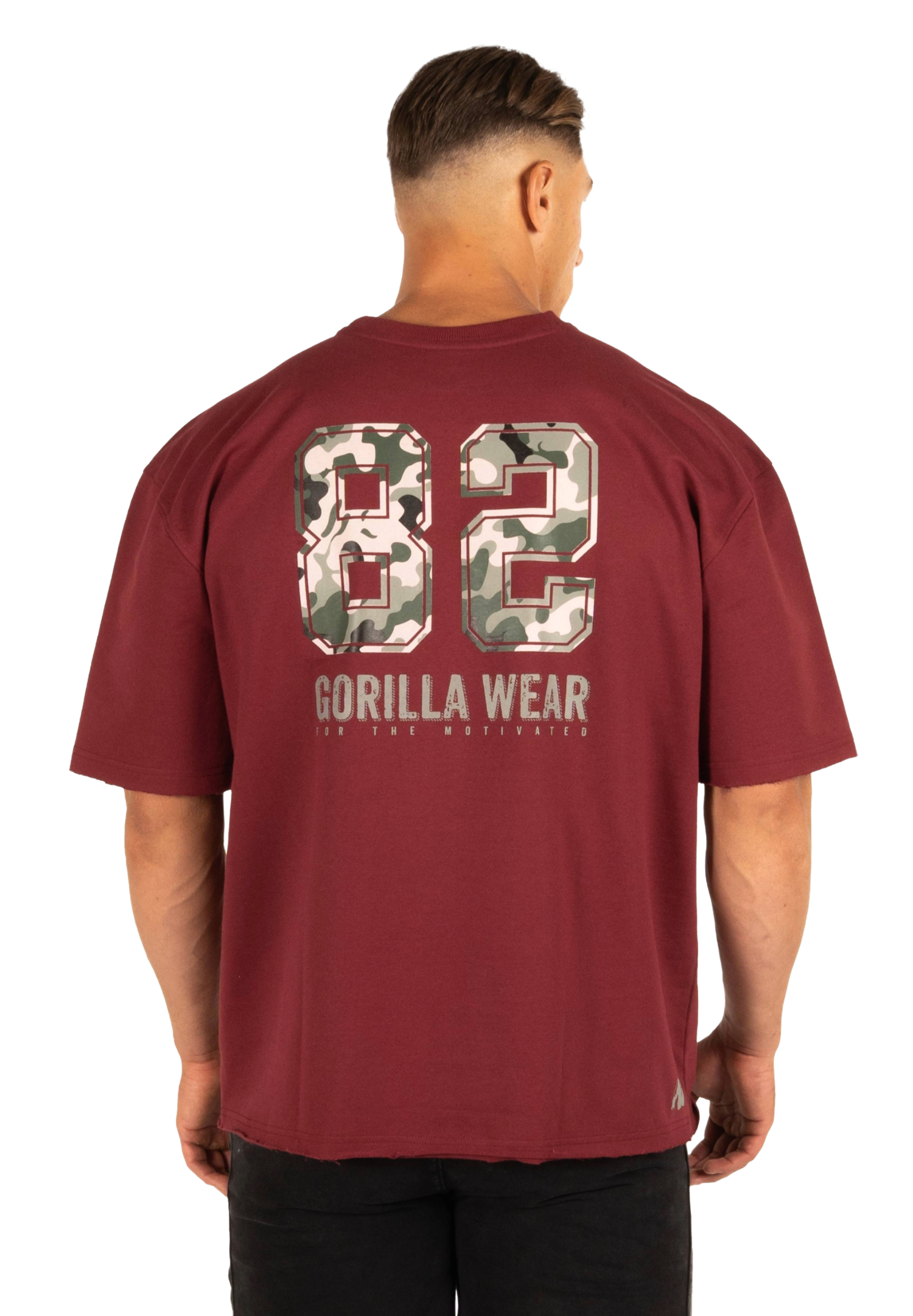 Callaway Oversized T-Shirt, burgundy - 2