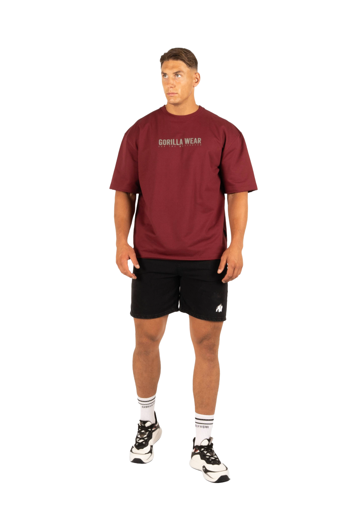 Callaway Oversized T-Shirt, burgundy - 4