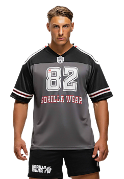 Tyler Football Jersey, black/white