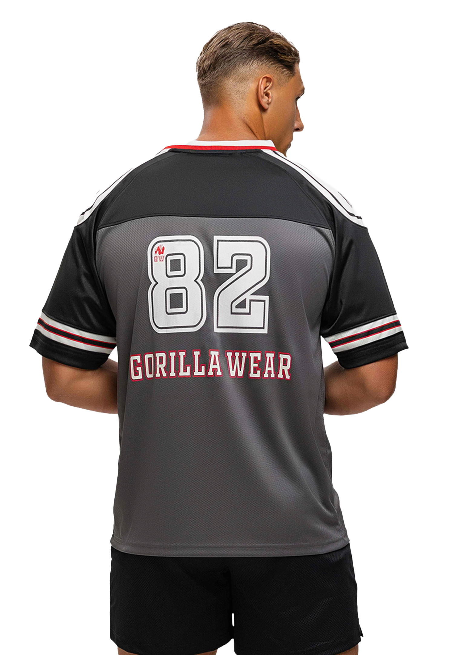 Tyler Football Jersey, black/white - 2
