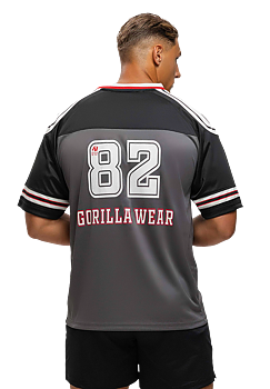 Tyler Football Jersey, black/white