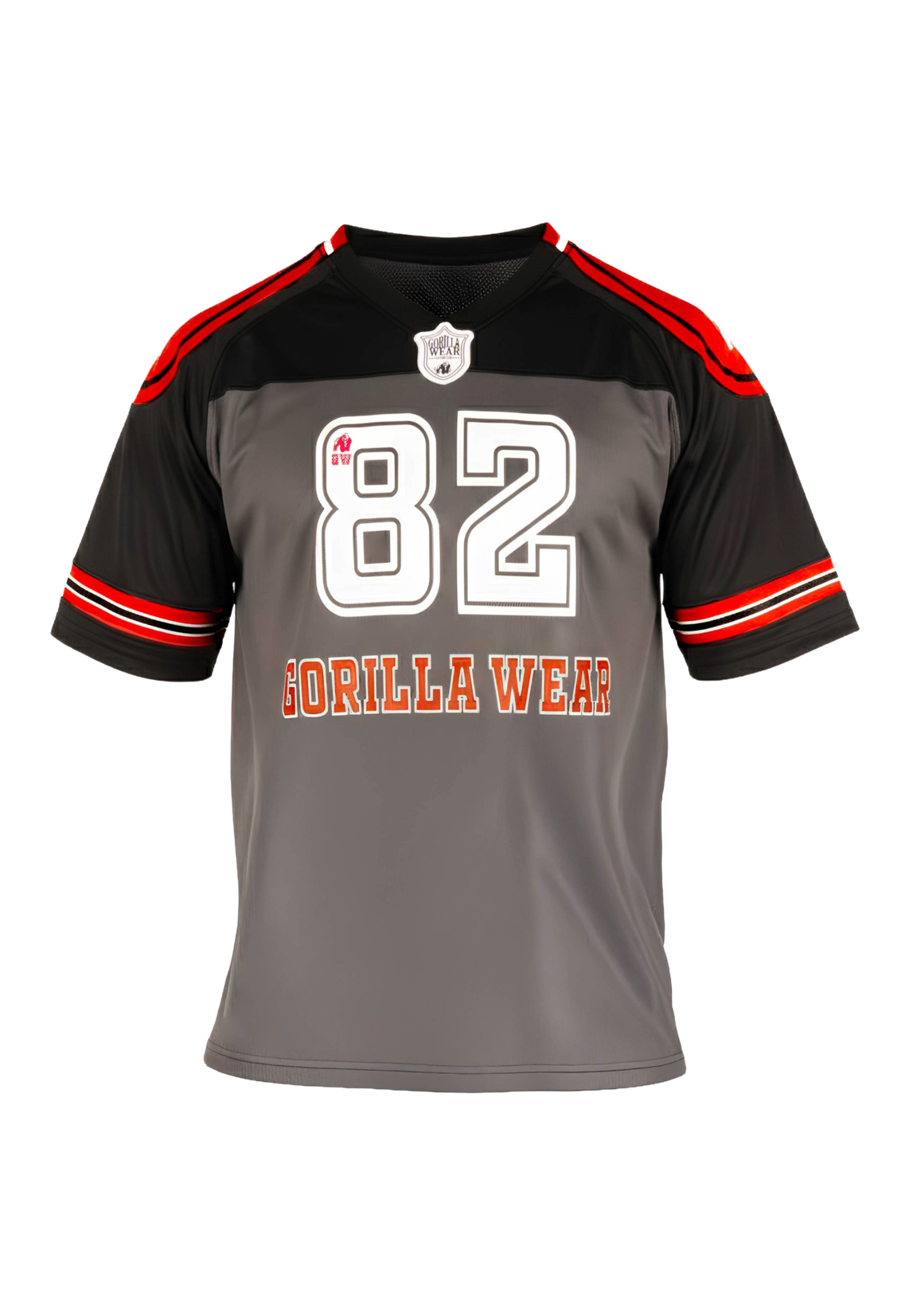 Tyler Football Jersey, black/red - 6