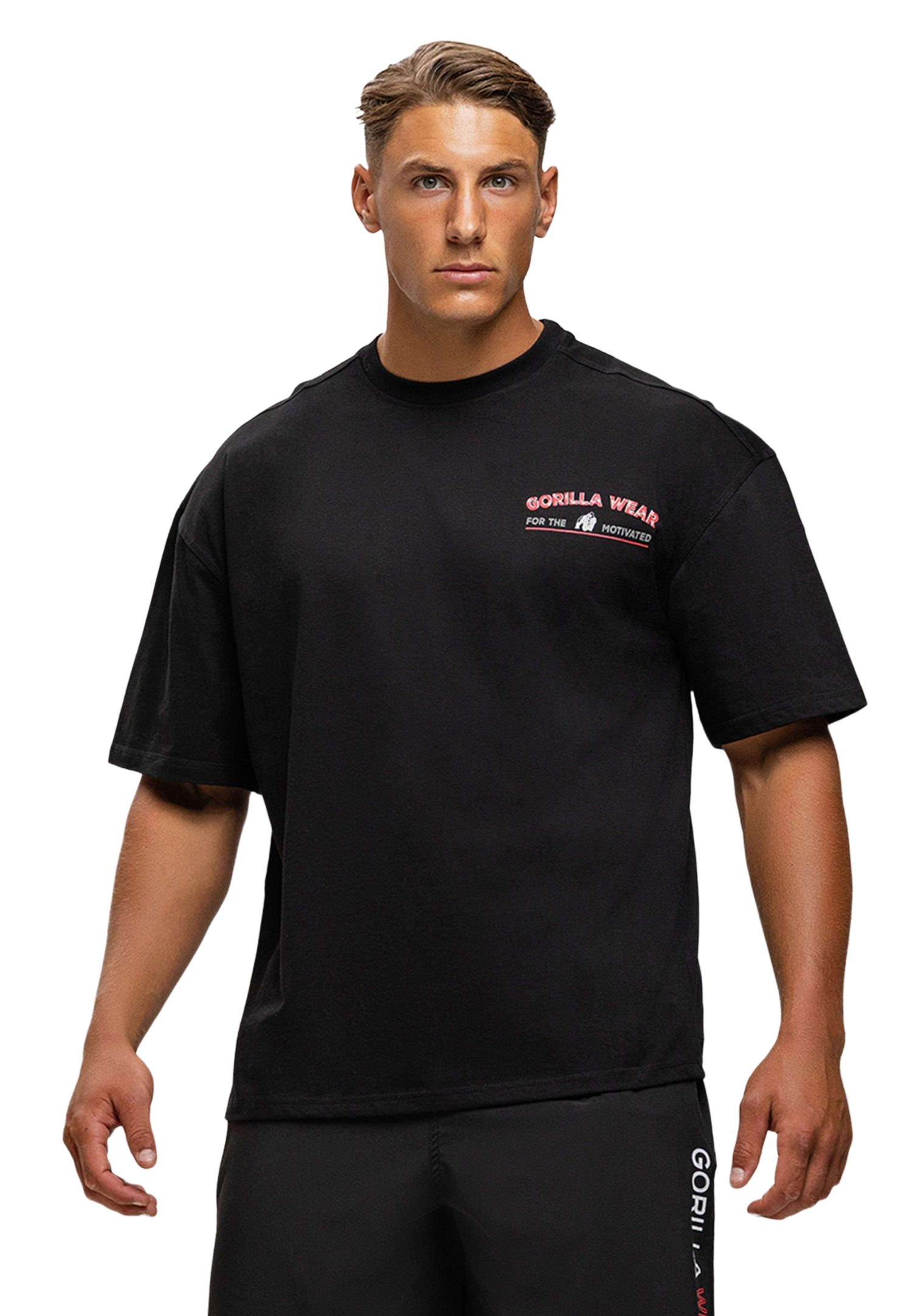 Macon Oversized T-Shirt, black