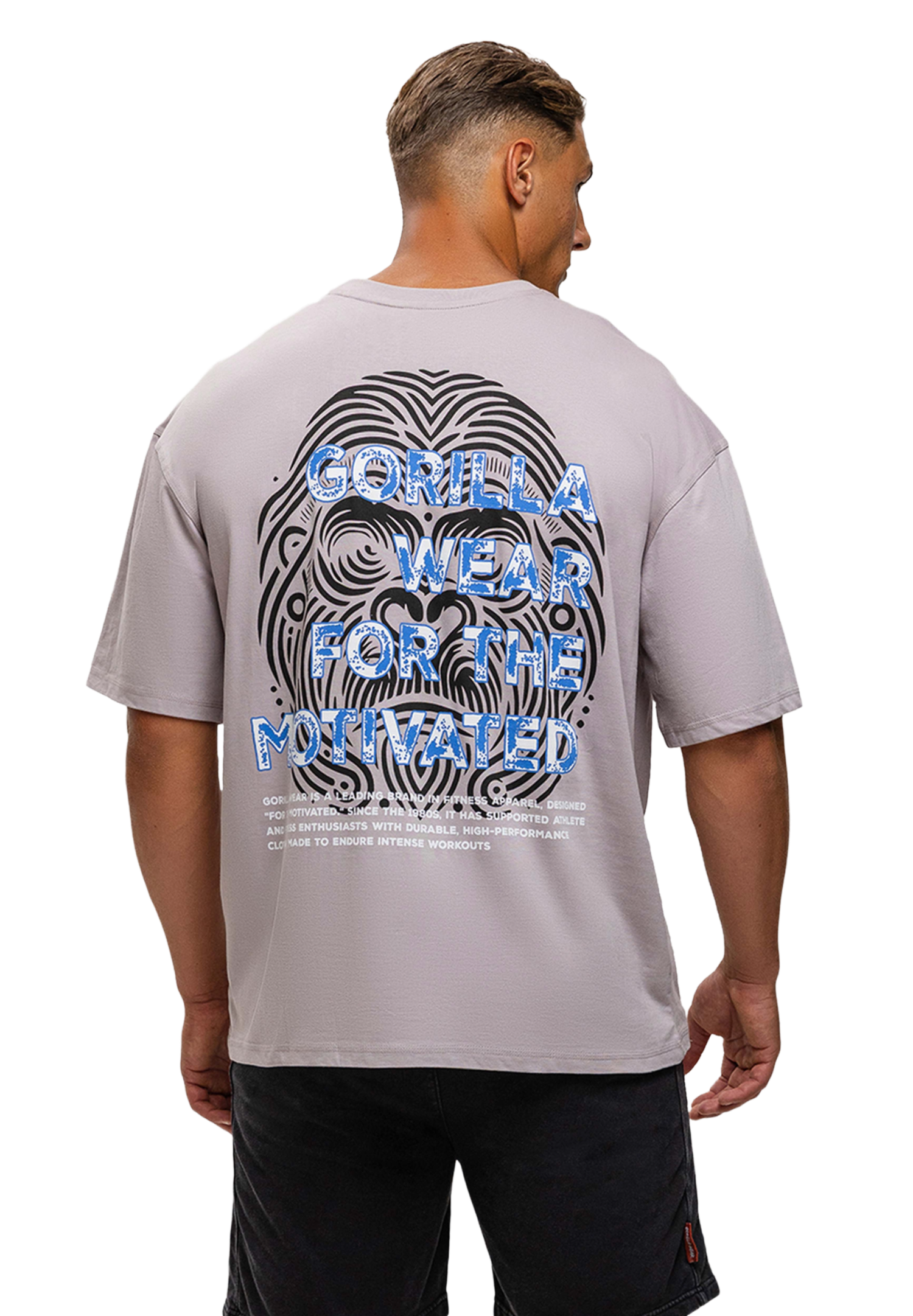 Macon Oversized T-Shirt, light grey - 2
