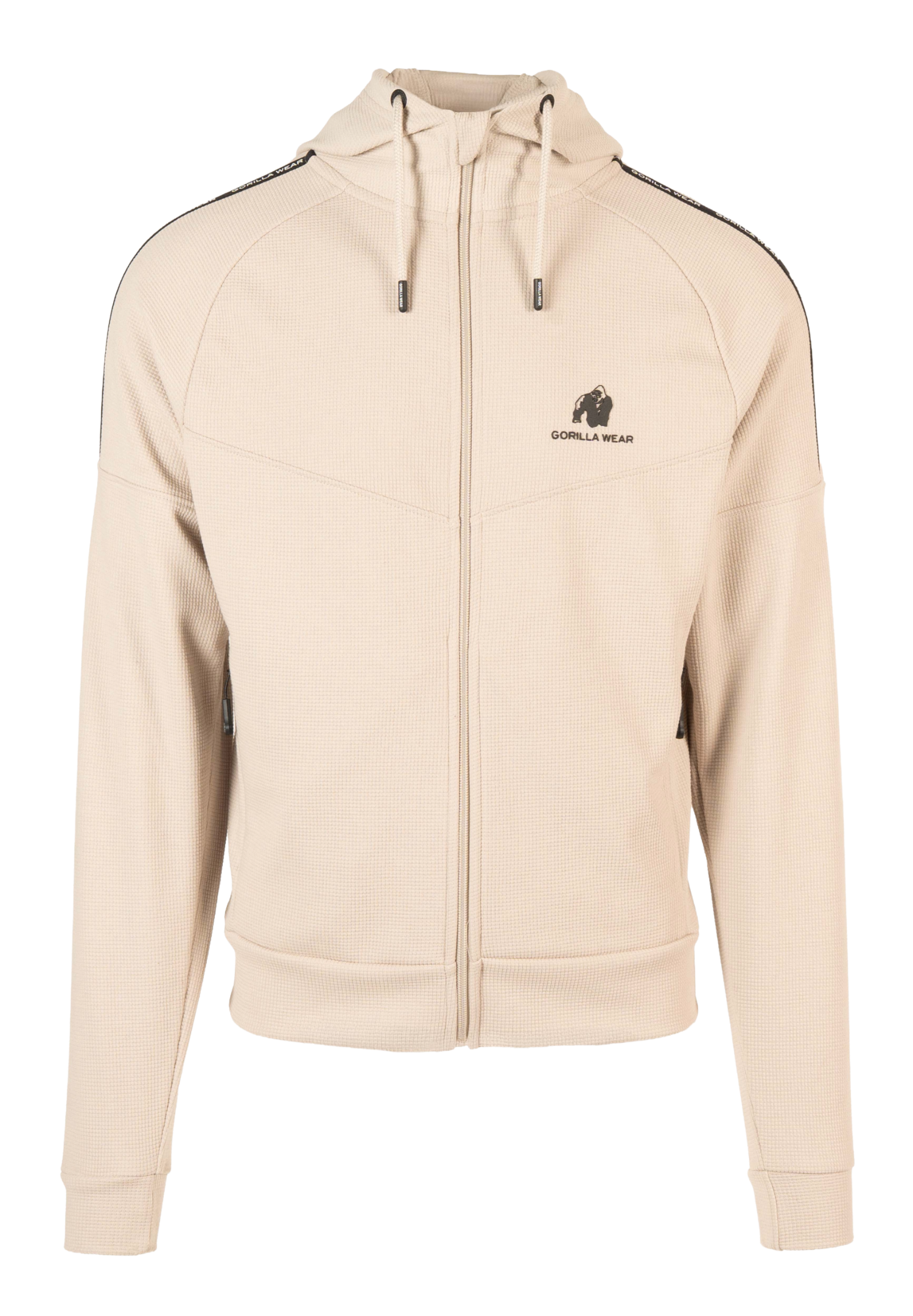 Harvey Hooded Track Jacket, beige - 5