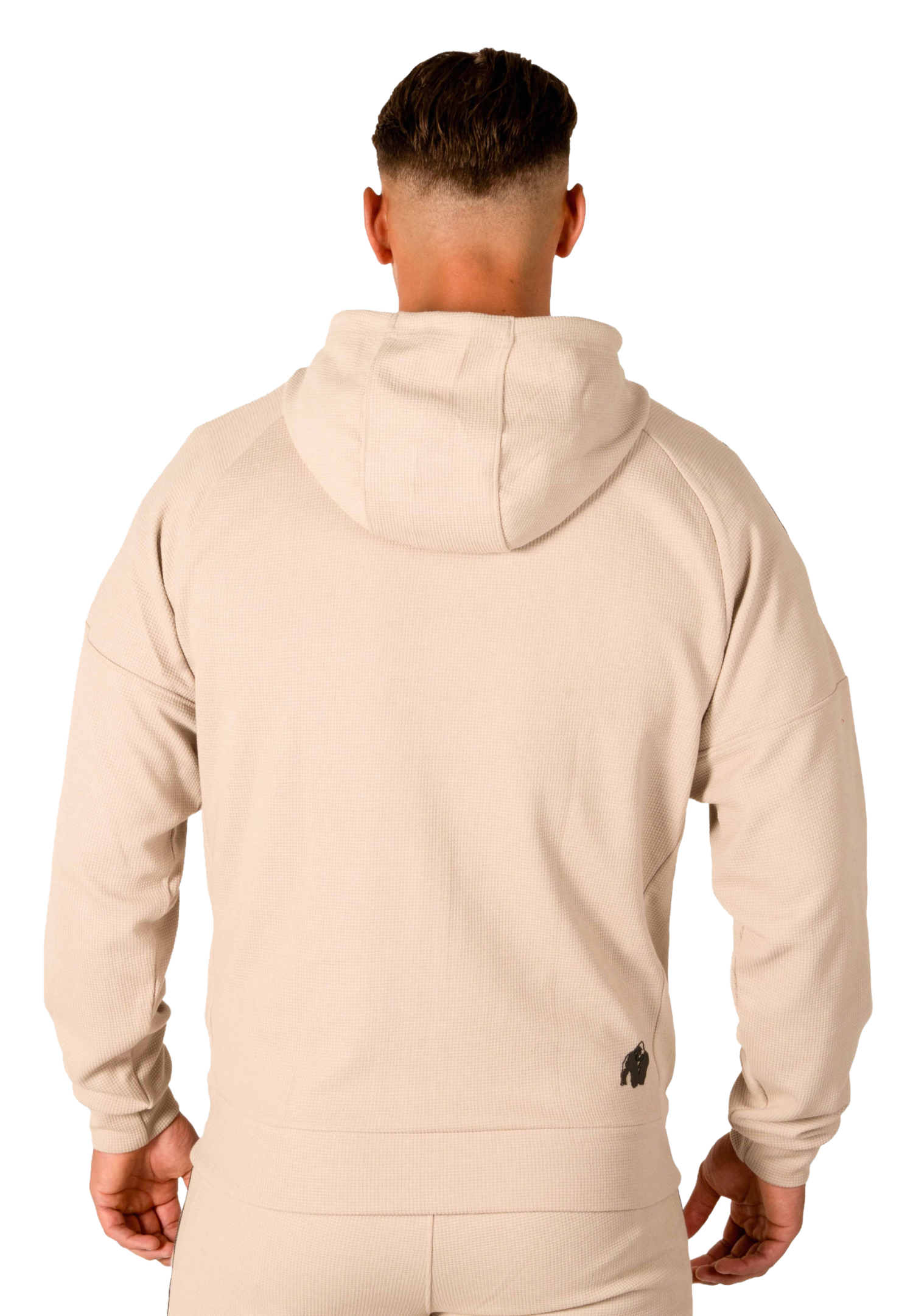 Harvey Hooded Track Jacket, beige - 2