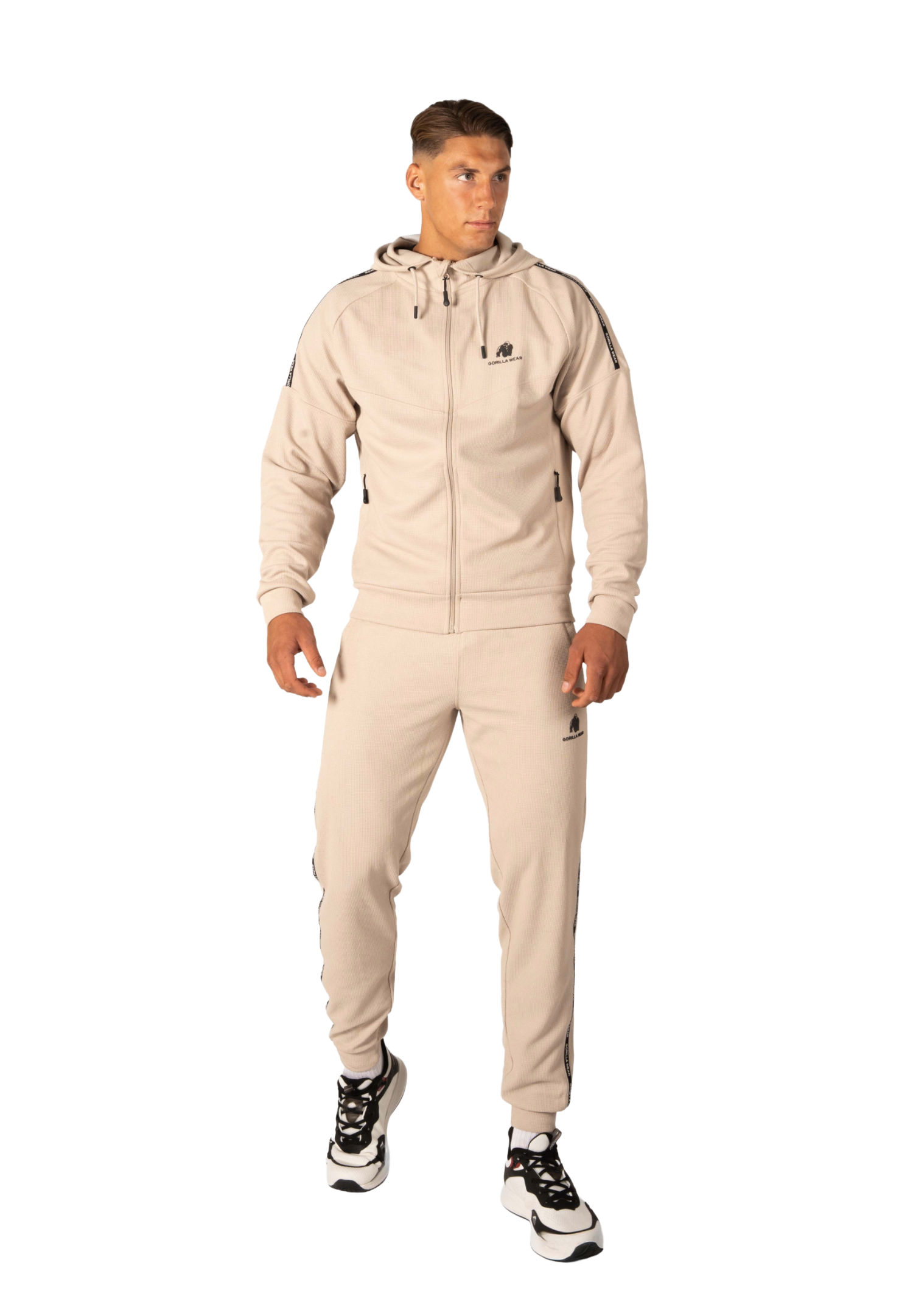 Harvey Track Pants, beige - 4