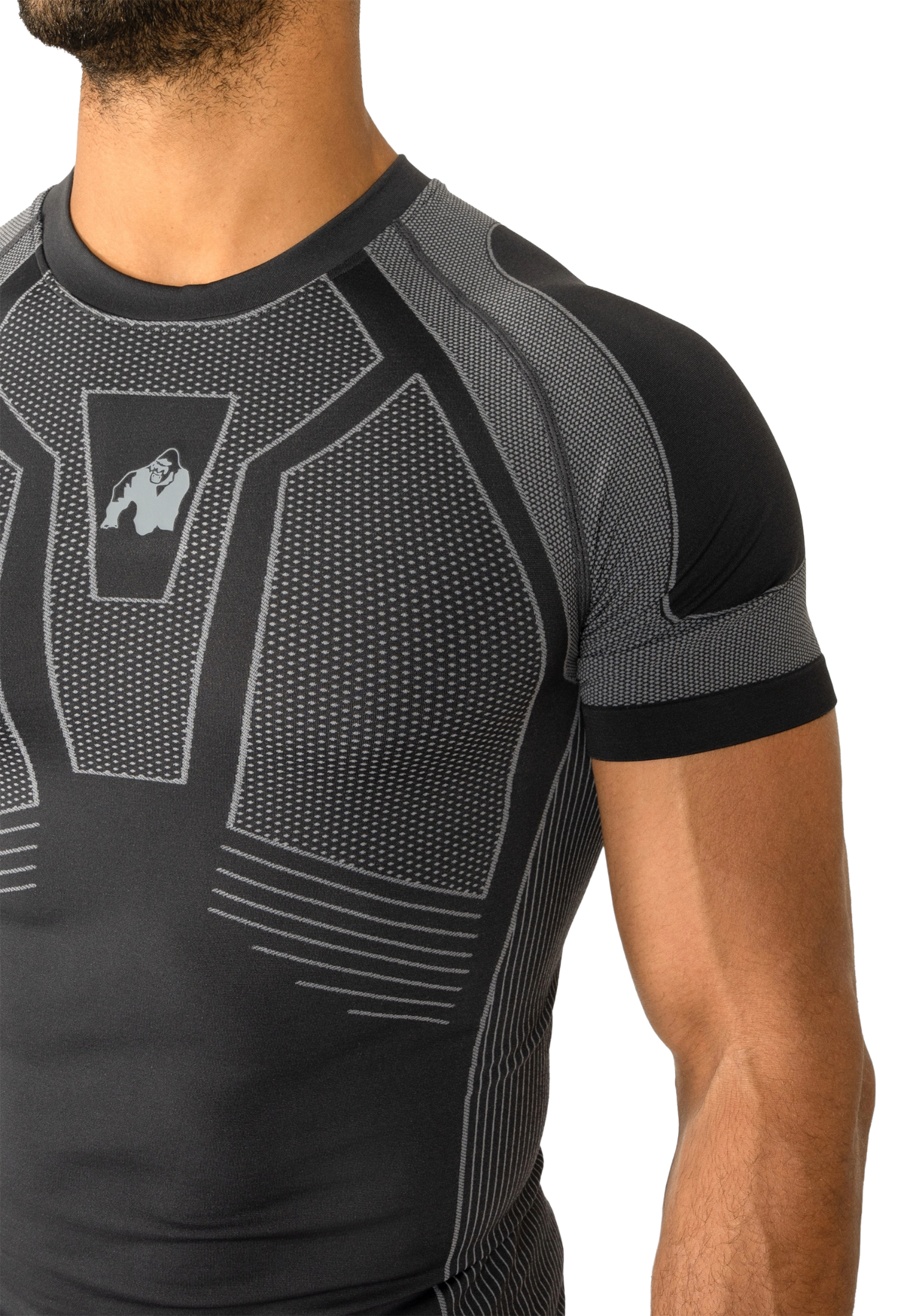 Arcata Seamless T-Shirt, dark grey - 7