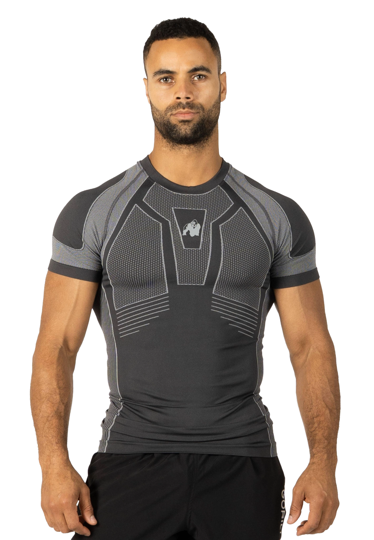 Arcata Seamless T-Shirt, dark grey