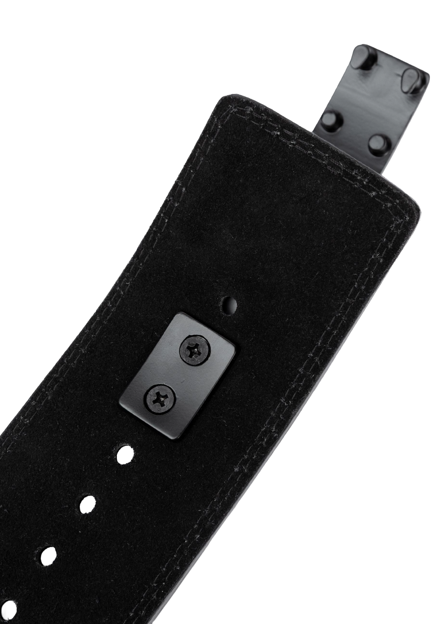 Gorilla Wear 4 Inch Carbon Leather Lever Belt, black - 3