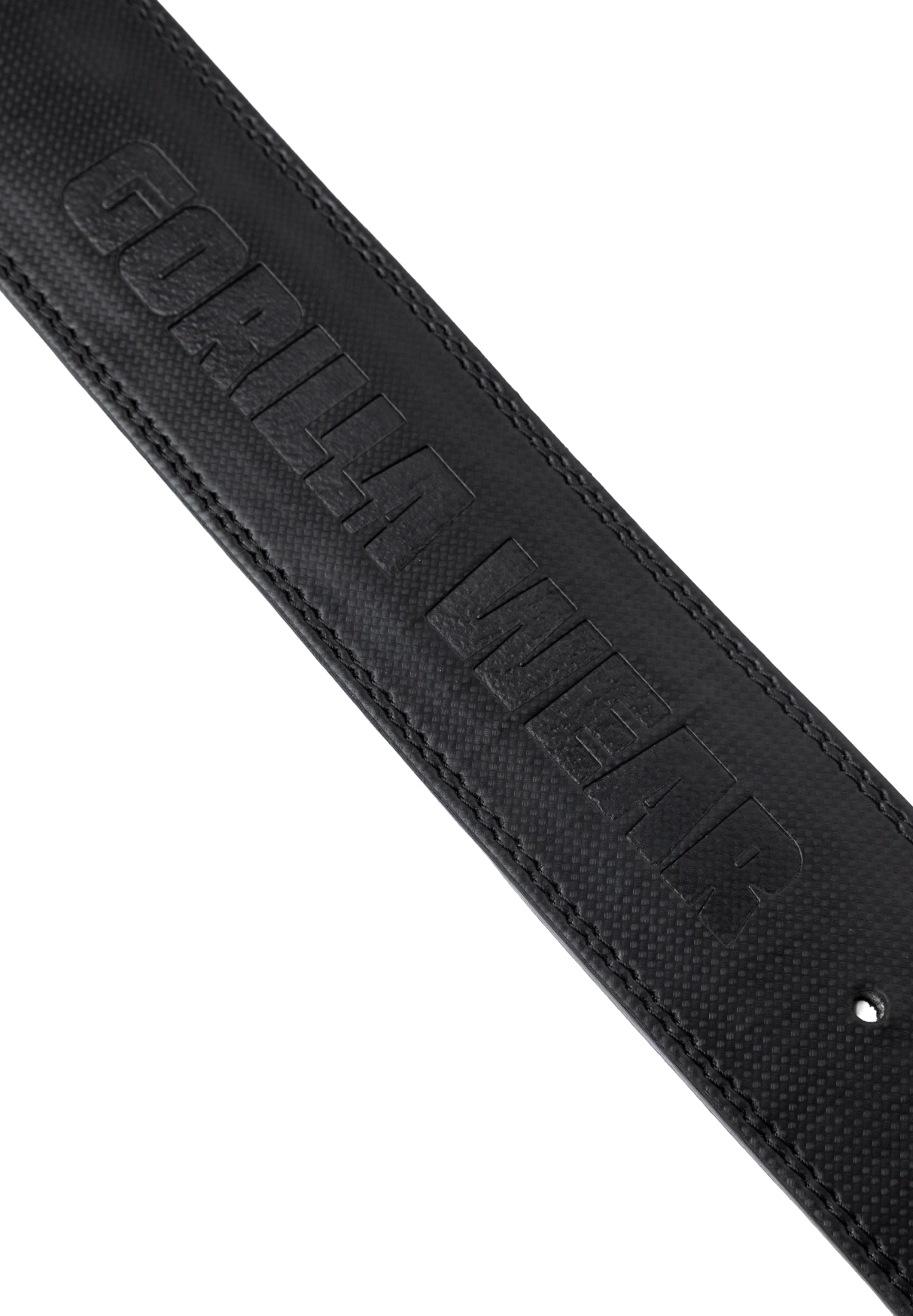 Gorilla Wear 4 Inch Carbon Leather Lever Belt, black - 5