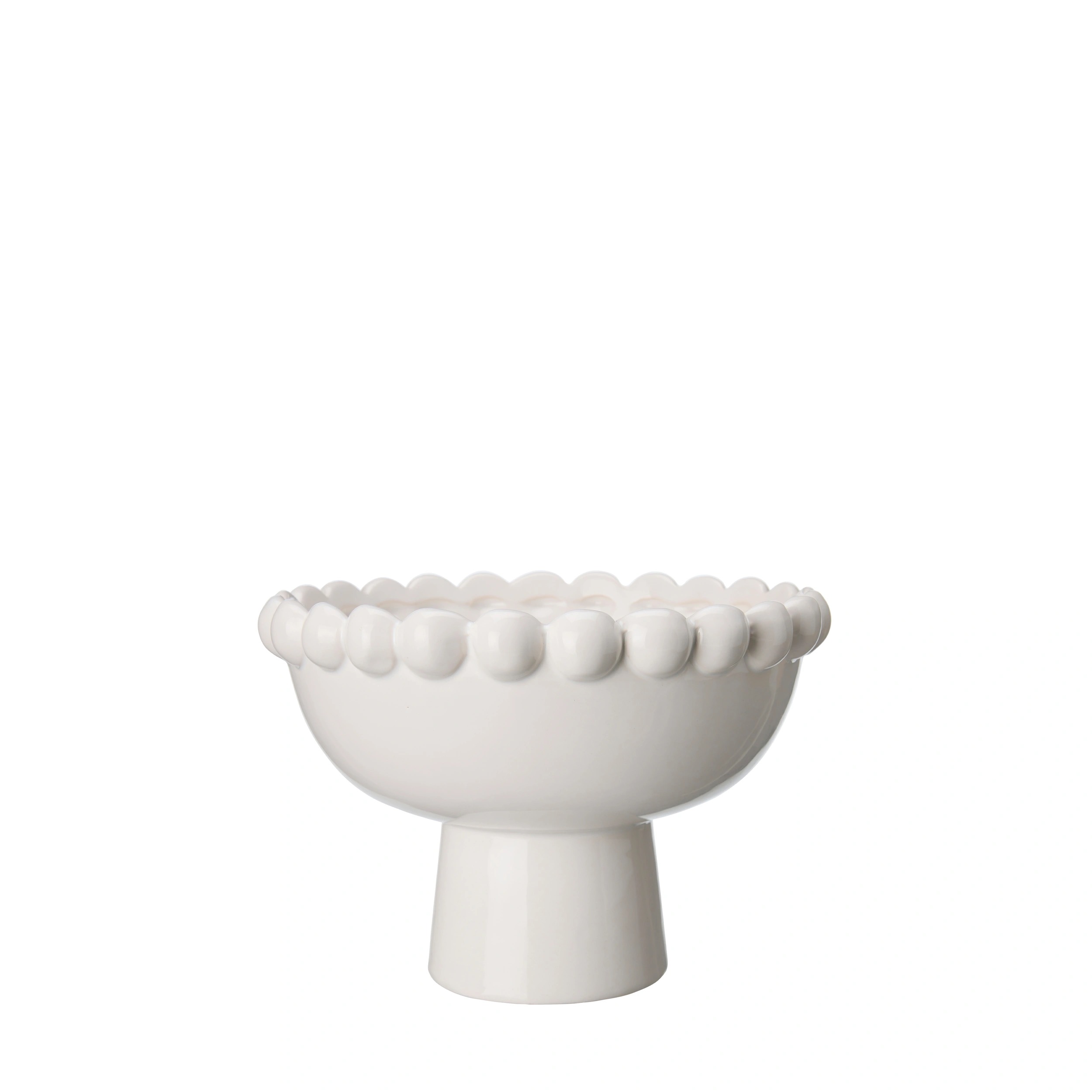 Kruka / Vit / Dia:19,5cm