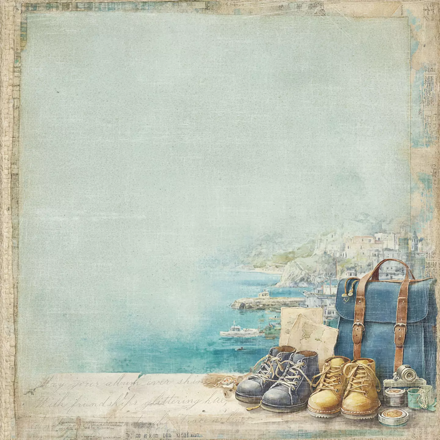   Reprint Masculine Moments collection - Travel - 2