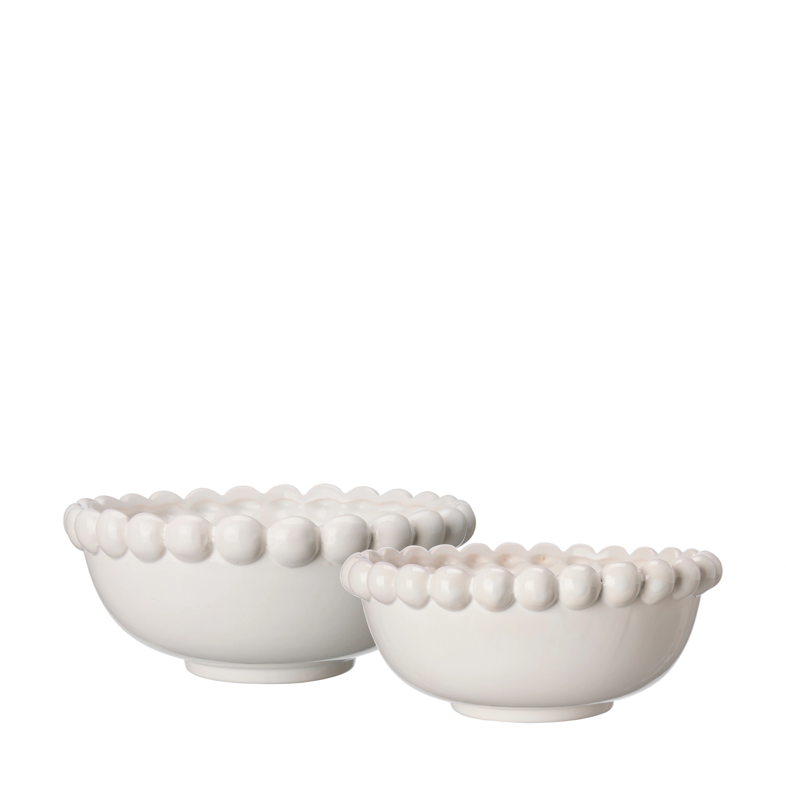 Kruka / Vit / Dia: 19,5cm
