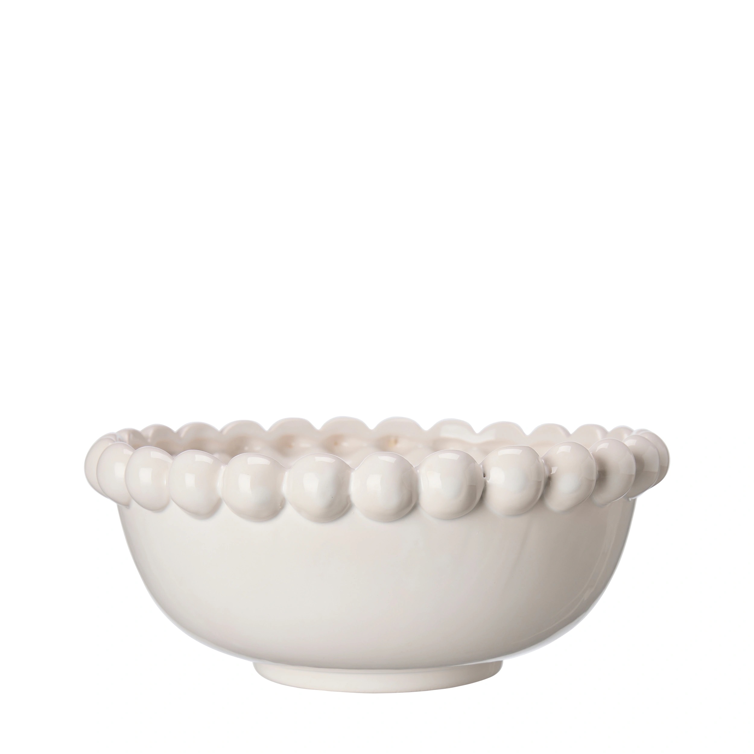 Kruka / Vit / Dia: 19,5cm