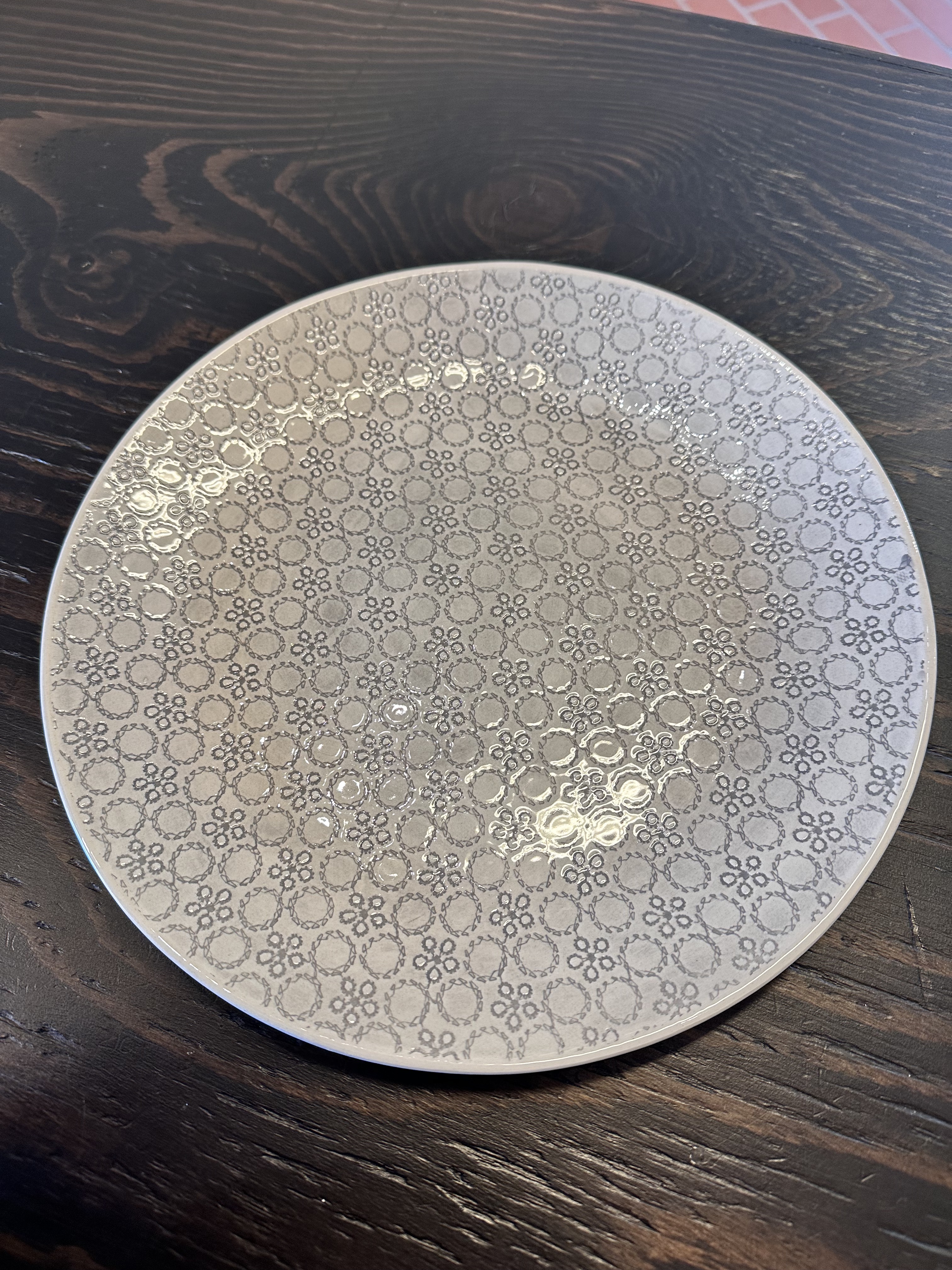 Tallrik - DINNER PLATE mixed pattern - Wonki Ware