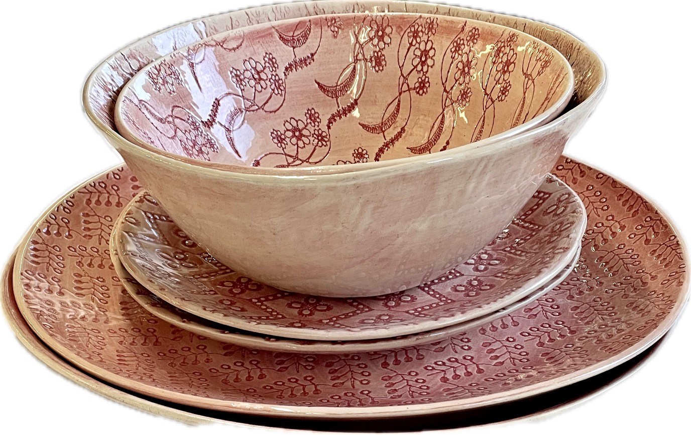 Assiett - SIDE PLATE Pattern 19 cm - Wonki Ware - 4
