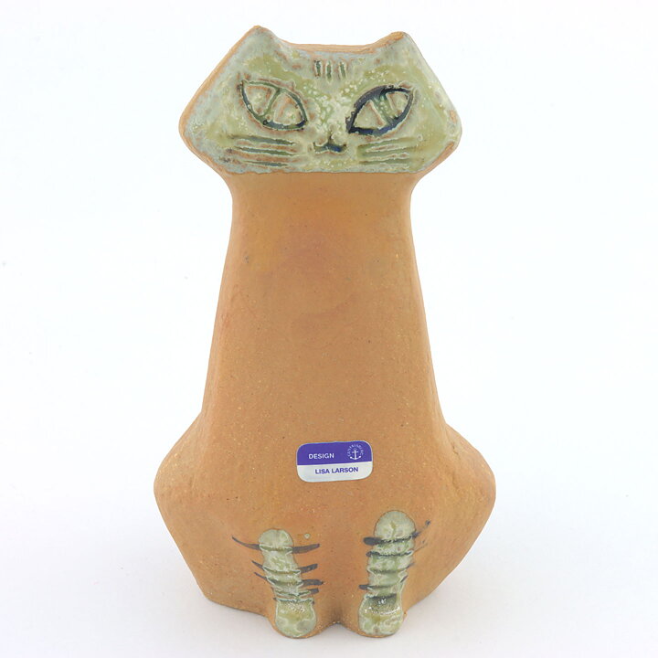 Lisa Larson (Small Zoo 1955) Stylish Sitting Cat 12 cm (2)